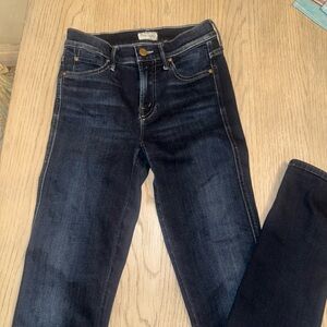 Women's Mother Dark Blue Jeans